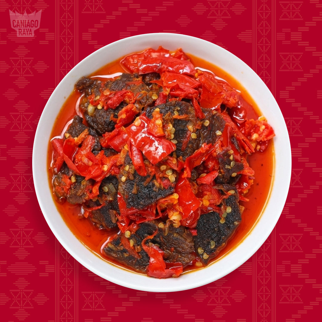 Dendeng Batokok Cabe Merah